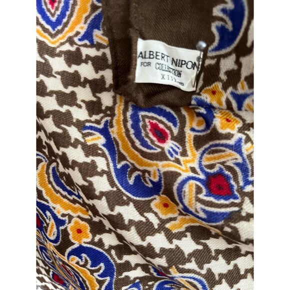 Vintage Albert Nipon Scarf 100% Wool - Picture 6 of 12